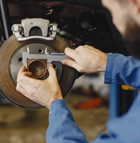 Brakes and suspension Brakes and suspension